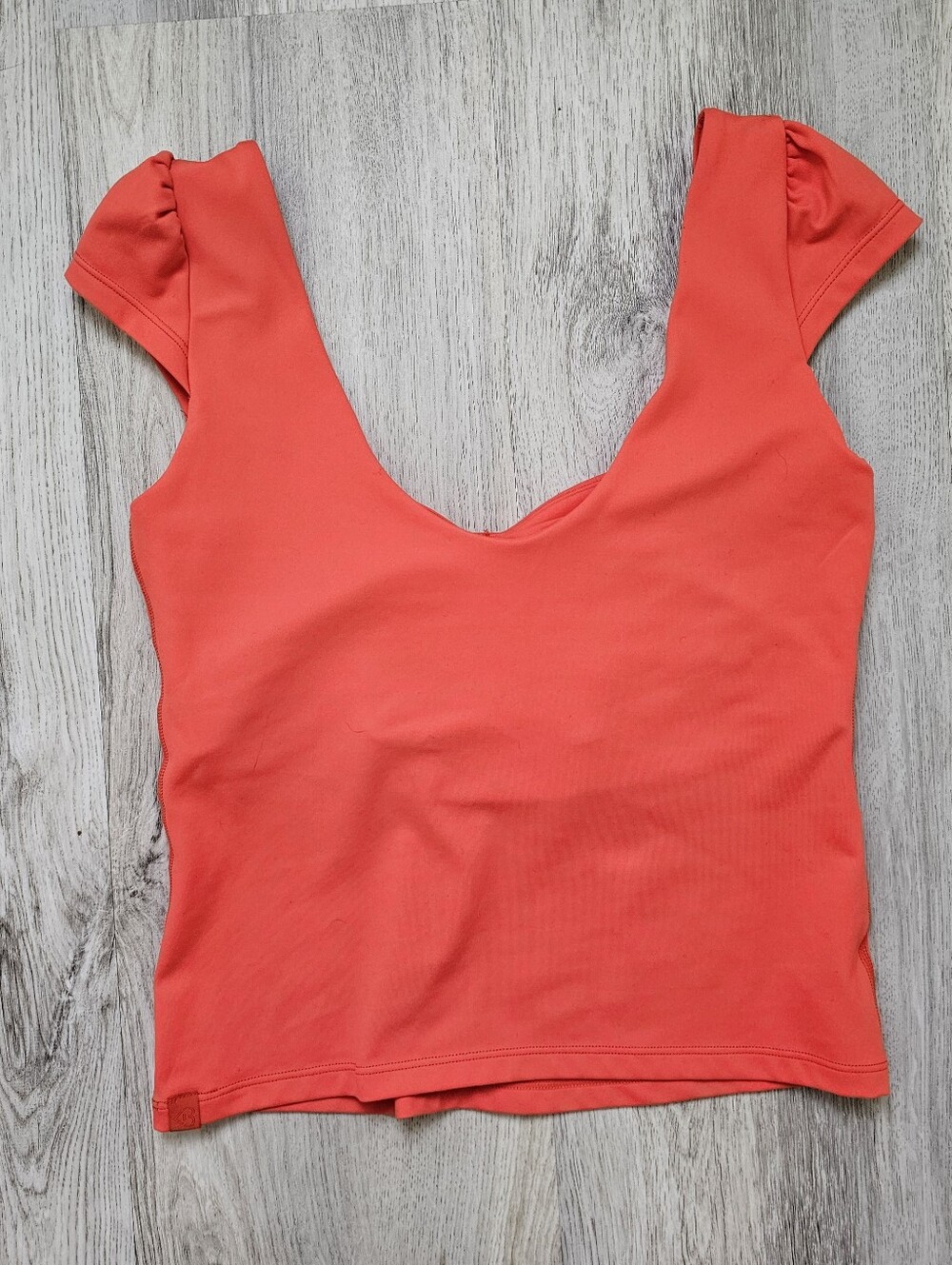 NWOT Blogilates Sweetheart Neck Athletic Top - Picture 2 of 4